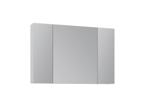 Mobile da bagno con specchio "Nuvola 100 v2" - 97 x 16 x 66 cm - Cashmere