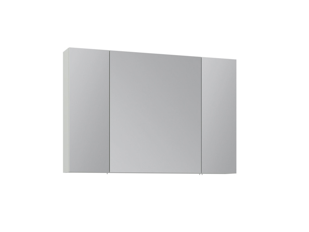 Mobile da bagno con specchio "Nuvola 100 v2" - 97 x 16 x 66 cm - Cashmere