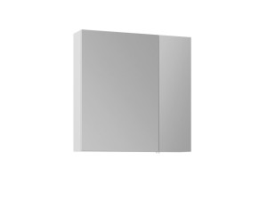 Mobile da bagno con specchio "Nuvola 60 v2" - 66 x 16 x 60 cm - Bianco