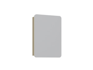 Mobile da bagno con specchio "Orbit 50" - 50 x 16 x 71 cm - Mink