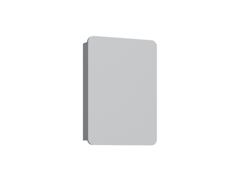 Mobile da bagno con specchio "Orbit 50" - 50 x 16 x 71 cm - Grigio