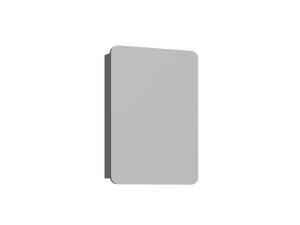 Mobile da bagno con specchio "Orbit 50" - 50 x 16 x 71 cm - Antracite