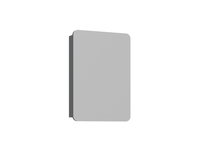 Mobile da bagno con specchio "Orbit 50" - 50 x 16 x 71 cm - Antracite