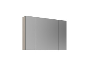 Mobile da bagno con specchio "Desna 100" - 97 x 16 x 66 cm - Sabbia