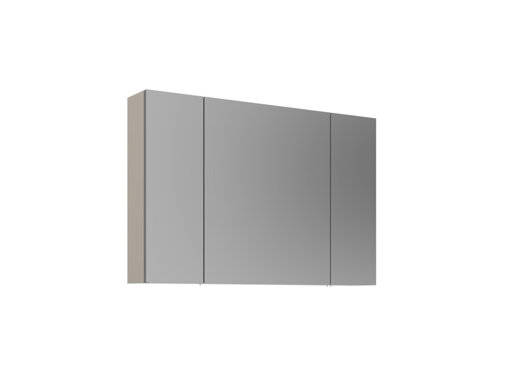 Mobile da bagno con specchio "Desna 100" - 97 x 16 x 66 cm - Sabbia