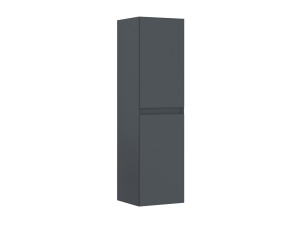 Mobile da bagno "Nest 40 v2" - 40 x 32 x 138 cm - Antracite opaco
