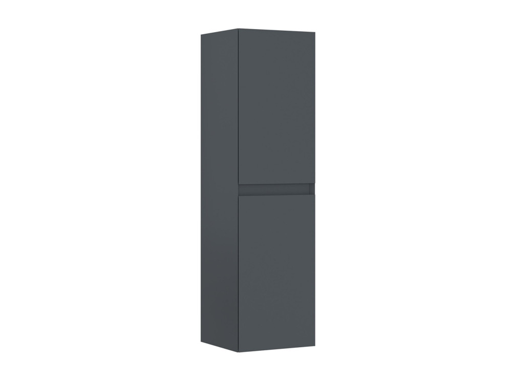 Mobile da bagno "Nest 40 v2" - 40 x 32 x 138 cm - Antracite opaco
