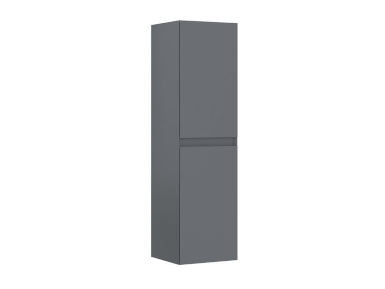 Mobile da bagno "Nest 40 v2" - 40 x 32 x 138 cm - Grigio opaco
