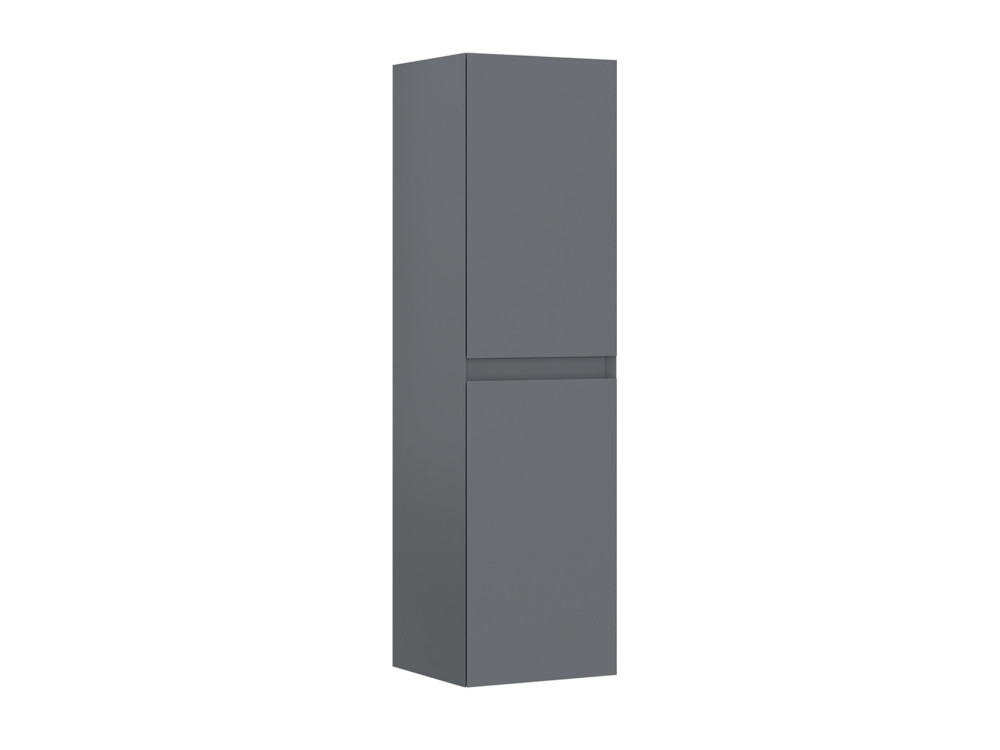 Mobile da bagno "Nest 40 v2" - 40 x 32 x 138 cm - Grigio opaco