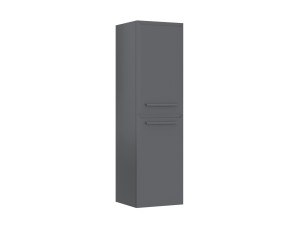 Mobile da bagno "Nuvola 40 v3" - 40 x 32 x 138 cm - Grigio