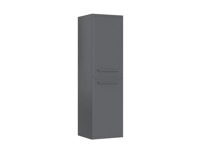 Mobile da bagno "Nuvola 40 v3" - 40 x 32 x 138 cm - Grigio