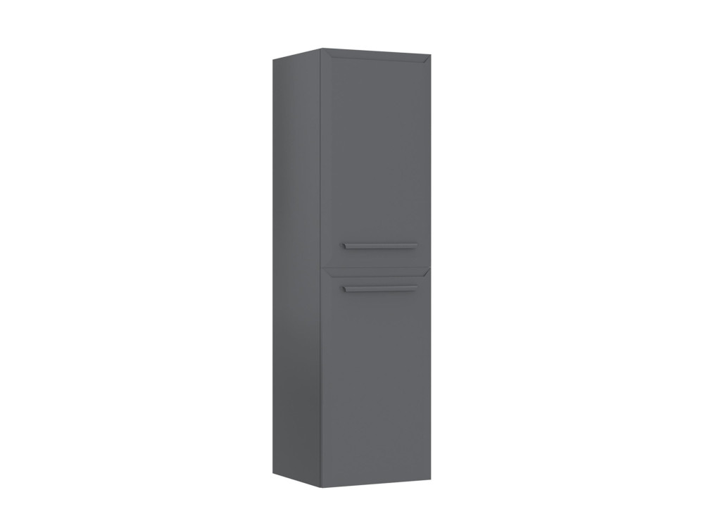 Mobile da bagno "Nuvola 40 v3" - 40 x 32 x 138 cm - Grigio
