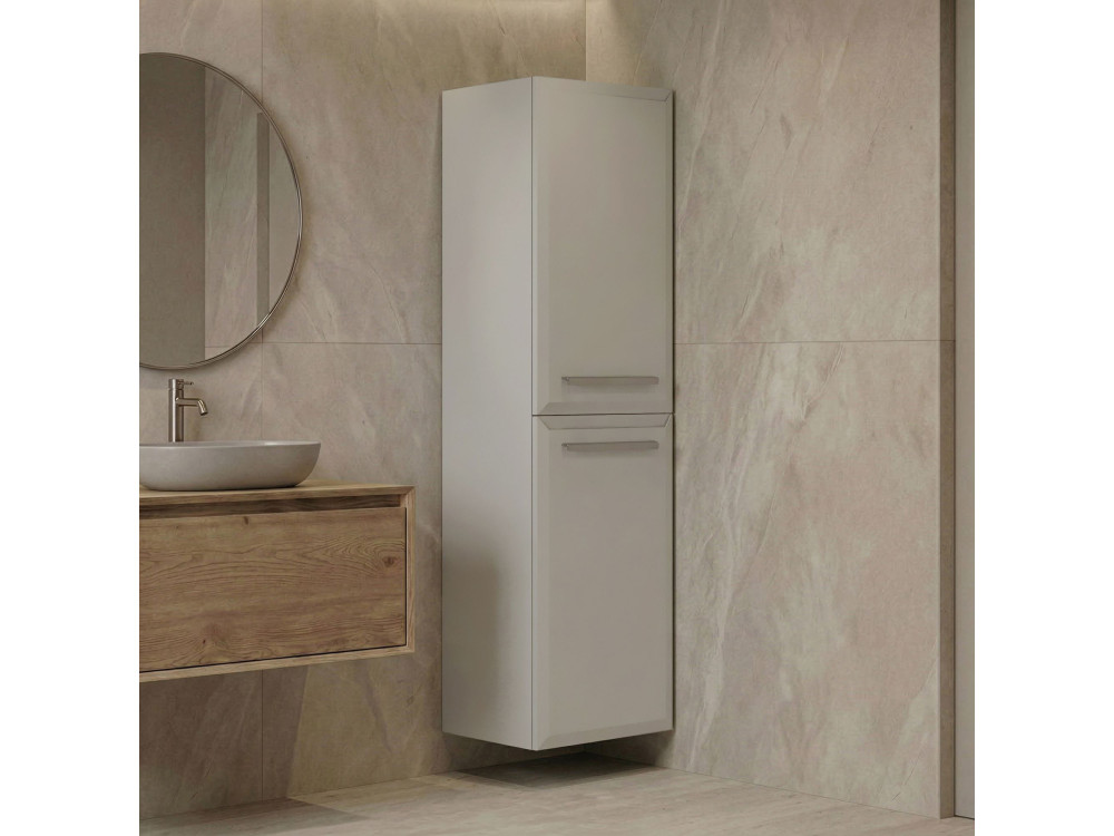Mobile da bagno "Nuvola 40 v3" - 40 x 32 x 138 cm - Cashmere