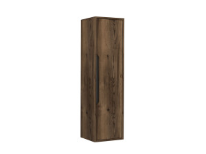 Mobile da bagno "Galia 40" - 40 x 30 x 138 cm - Noce scuro