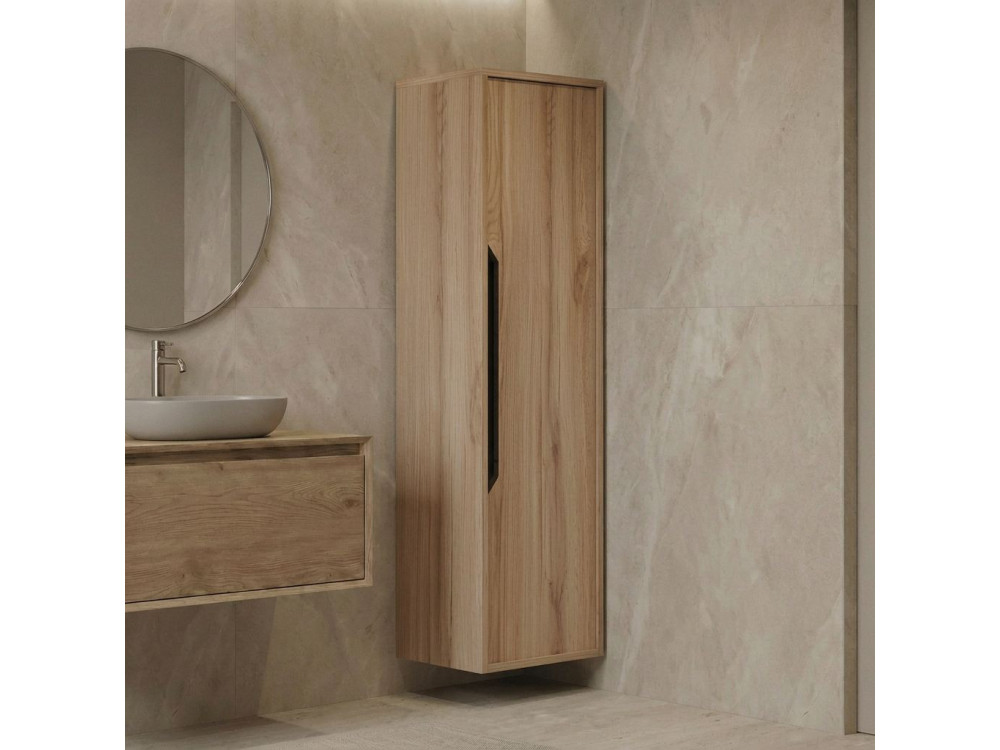 Mobile da bagno "Galia 40" - 40 x 30 x 138 cm - Rovere