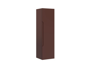 Mobile da bagno "Messina 40" - 40 x 32 x 138 cm - Rosso opaco