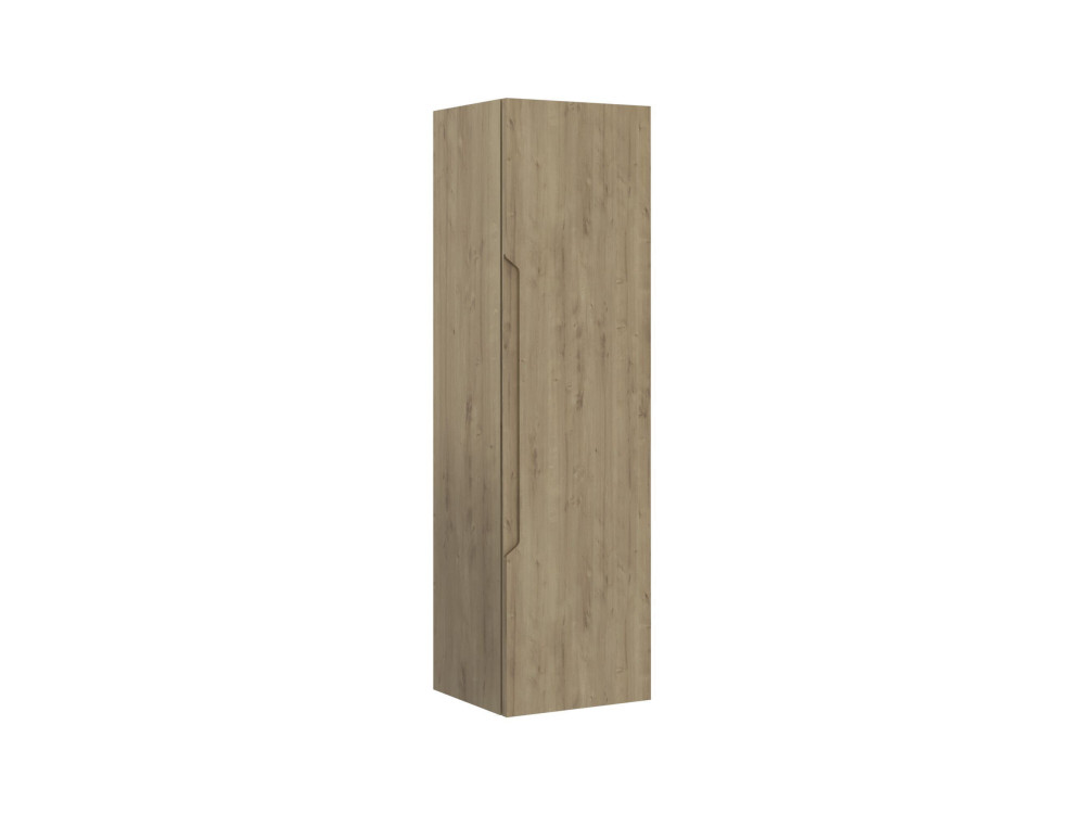 Mobile da bagno "Messina 40" - 40 x 32 x 138 cm - Rovere
