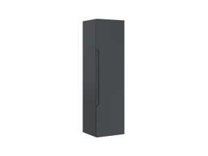 Mobile da bagno "Messina 40" - 40 x 32 x 138 cm - Antracite opaco