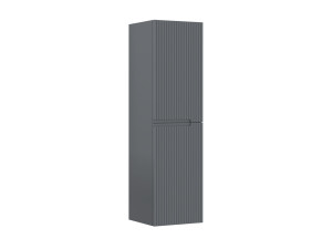 Mobile da bagno "Moonlight 40" - 40 x 27 x 138 cm - Grigio opaco