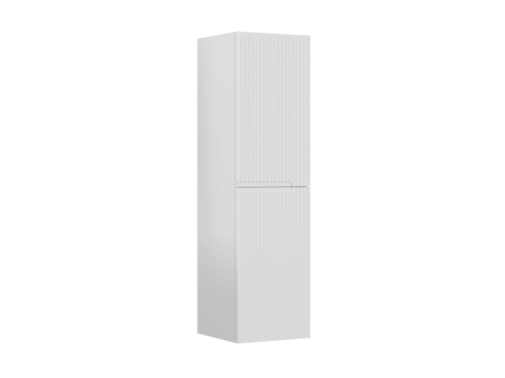 Mobile da bagno "Moonlight 40" - 40 x 27 x 138 cm - Bianco opaco