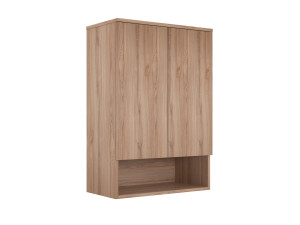 Mobile da bagno "Bosco Lume 70" - 70 x 36 x 100 cm - Rovere