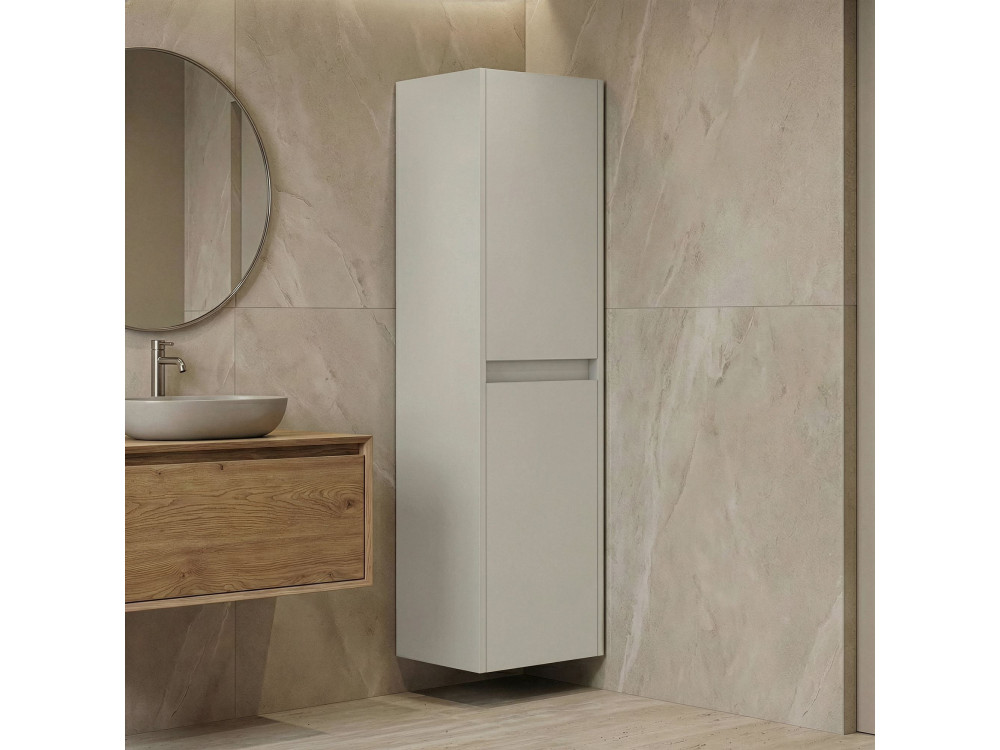Mobile da bagno "Arno 40" - 40 x 27 x 138 cm - Cashmere
