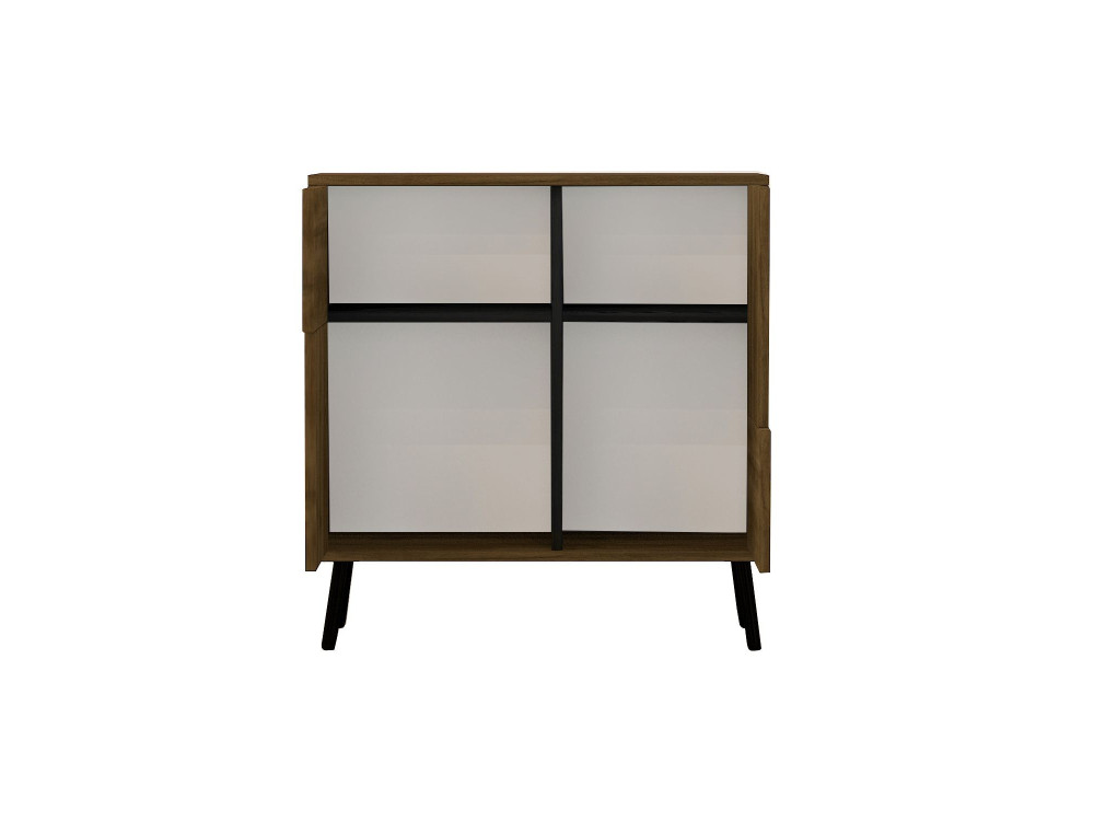 Credenza in legno "Darien" - 76 x 35 x 79 cm - Marrone