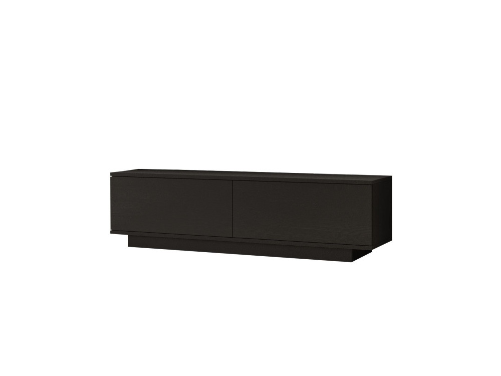 Mobile TV in legno "FN1" - 140 x 35 x 38 cm - Nero