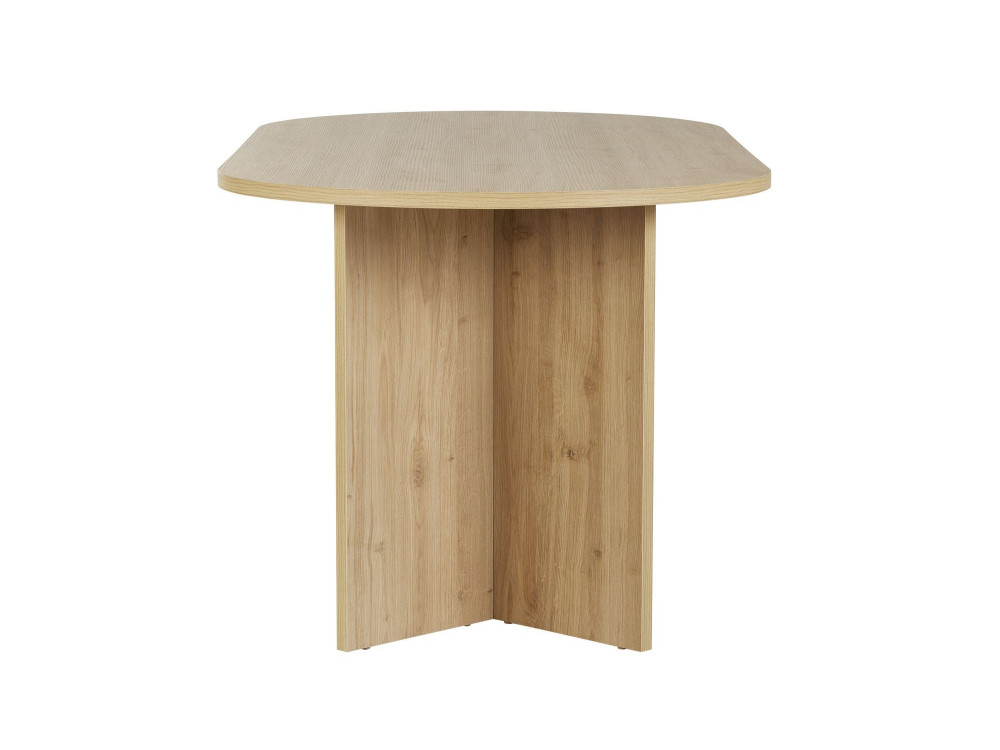 Tavolo da pranzo in legno "Sablin" 180 x 90 x 75 cm - Rovere di Cadice