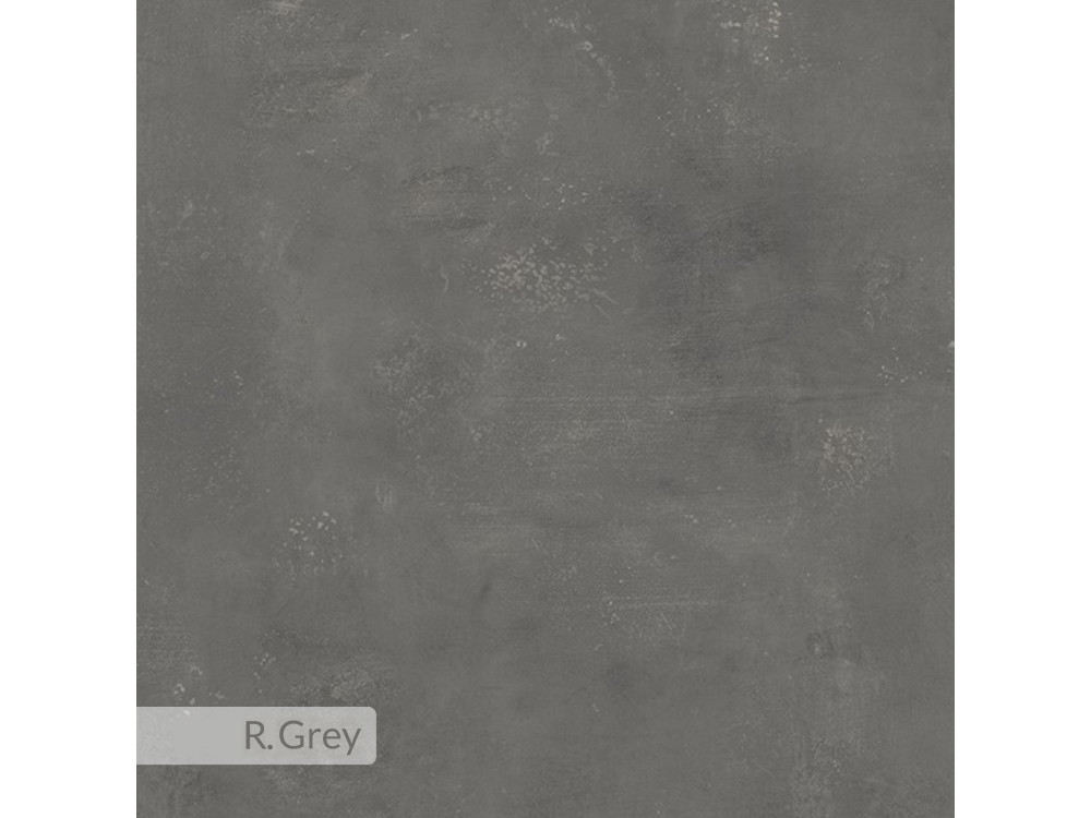 Scrivania modulare in legno "Badau" - 110 x 102 x 77 cm - Grigio