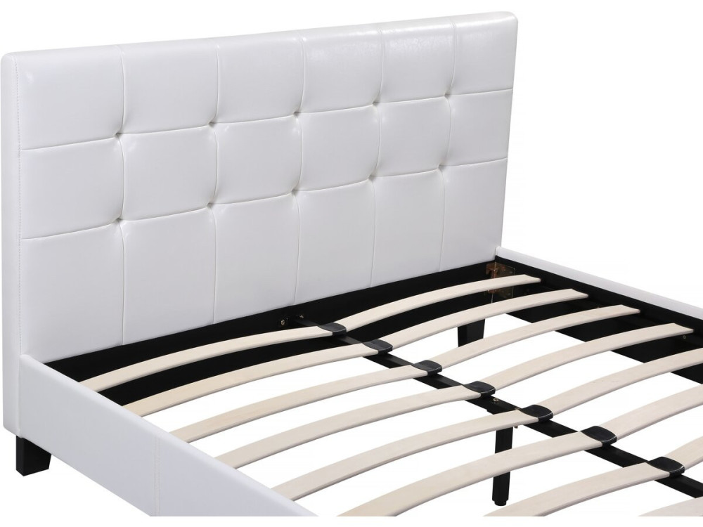 Letto JULIA Bianco - 140 x 190 cm