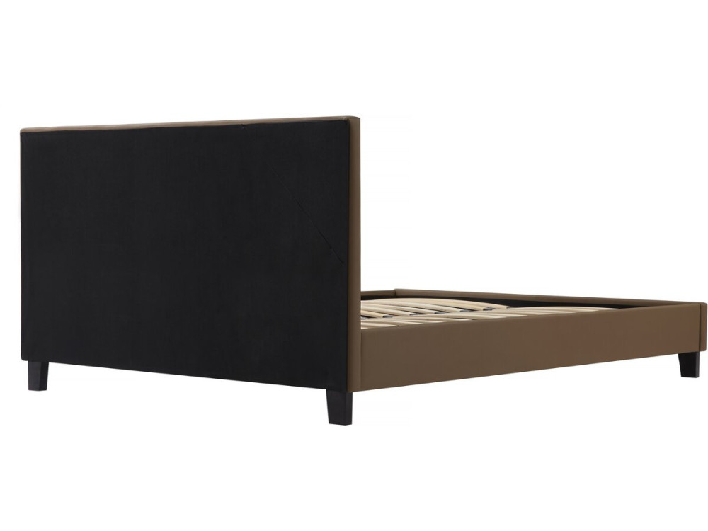 Letto LED "Maria" - 140 x 190 cm - Tortora