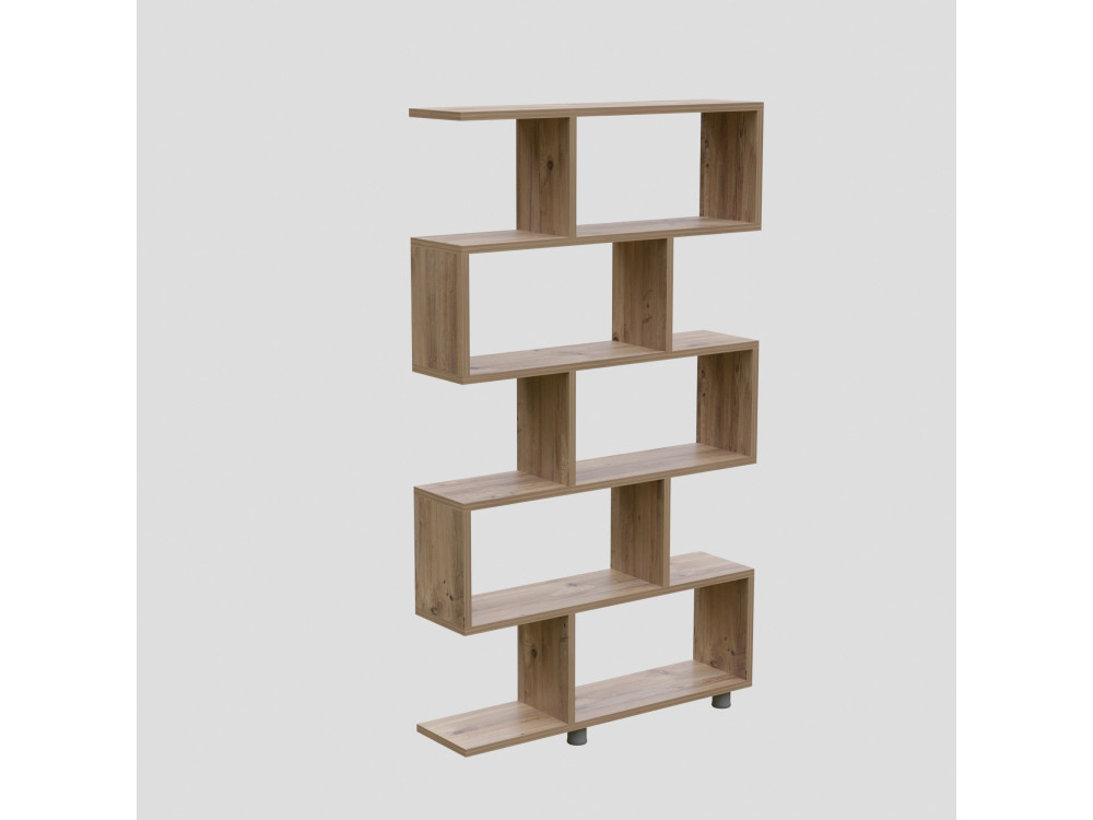 Libreria in legno "Elif" - 90 x 20 x 156 cm - Pino