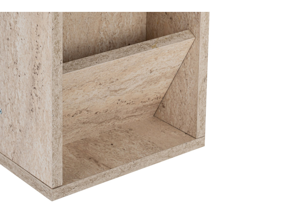 Tavolino in legno "Filinta" - 30 x 40 x 63 cm - Travertino
