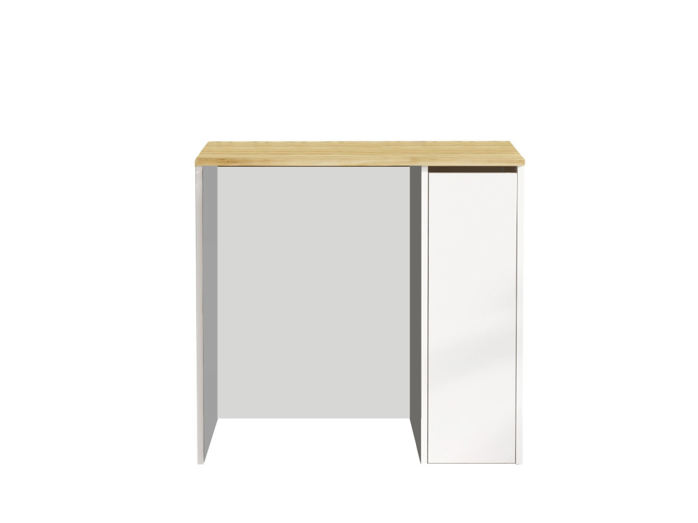 Mobile lavatrice in legno "SA1" - 93 x 60 x 88 cm - Bianco
