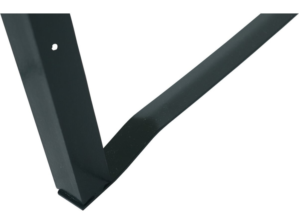 Tavolo da giardino pieghevole da brasserie con 2 panche "Lisbona" - 218 x 59,5 x 75 cm - Marrone