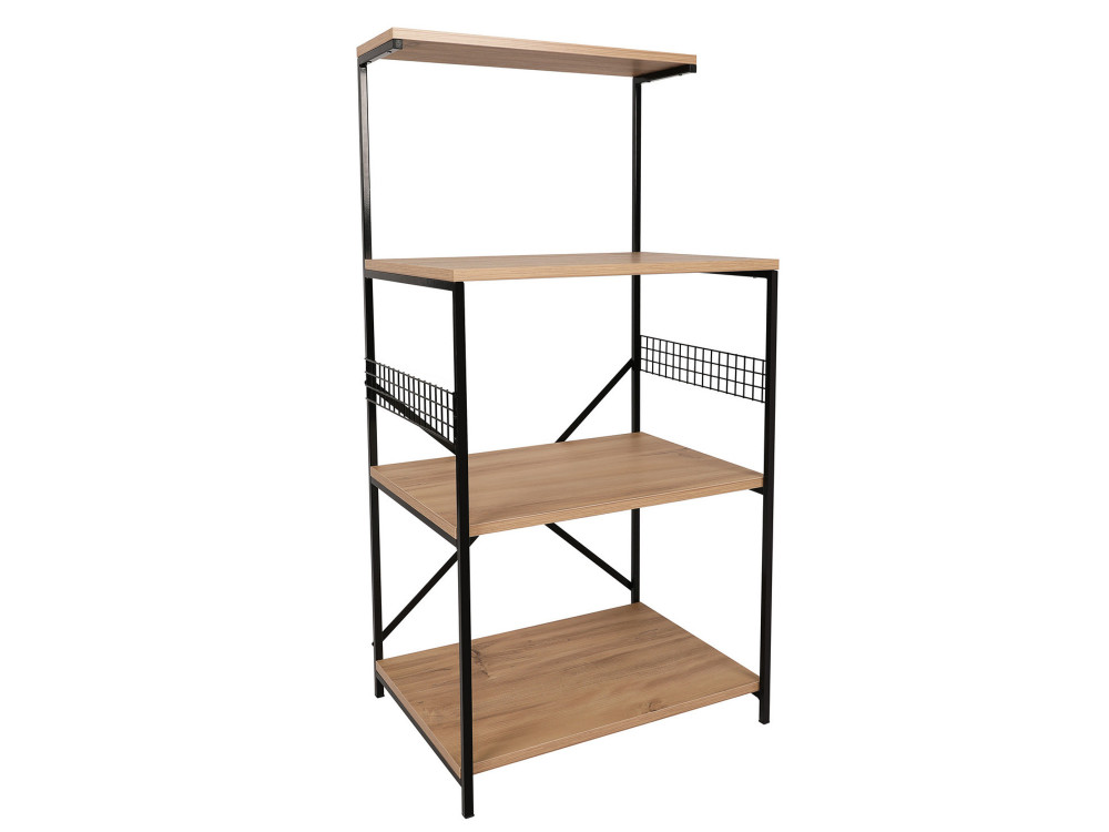 Armadio multiuso in legno "Anemon" - 60 x 45 x 124 cm - Marrone