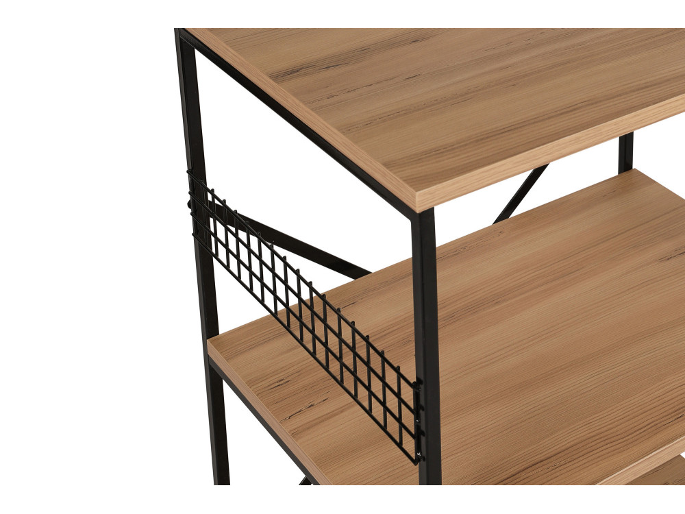 Armadio multiuso in legno "Anemon" - 60 x 45 x 124 cm - Marrone