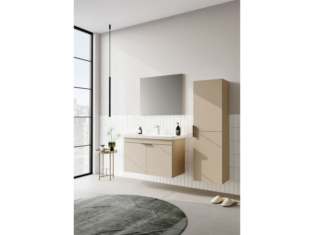 Mobile lavabo "Desna 80" - 80 x 45 x 58 cm - Sabbia