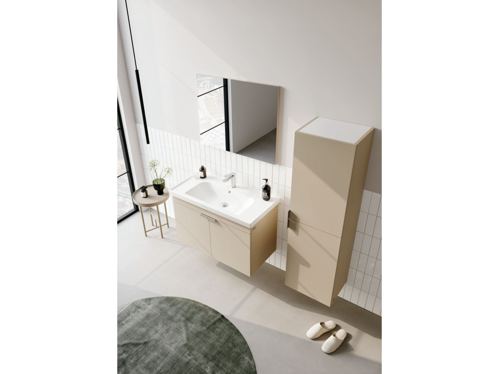 Mobile lavabo "Desna 80" - 80 x 45 x 58 cm - Sabbia