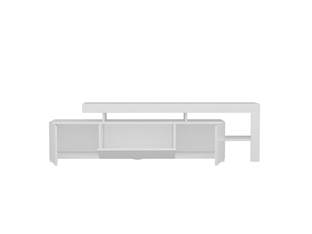 Porta TV in legno "Beliz" 192 x 37 x 53 cm - Bianco
