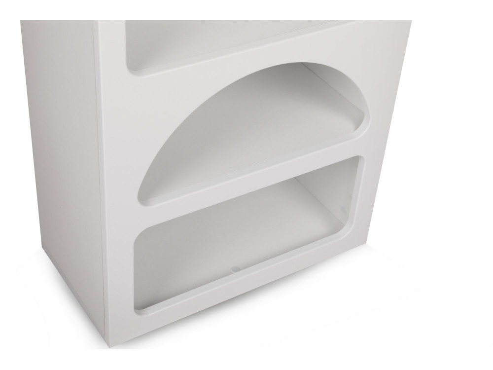 Libreria in legno "Venüs" 60 x 32 x 150 cm - Bianco