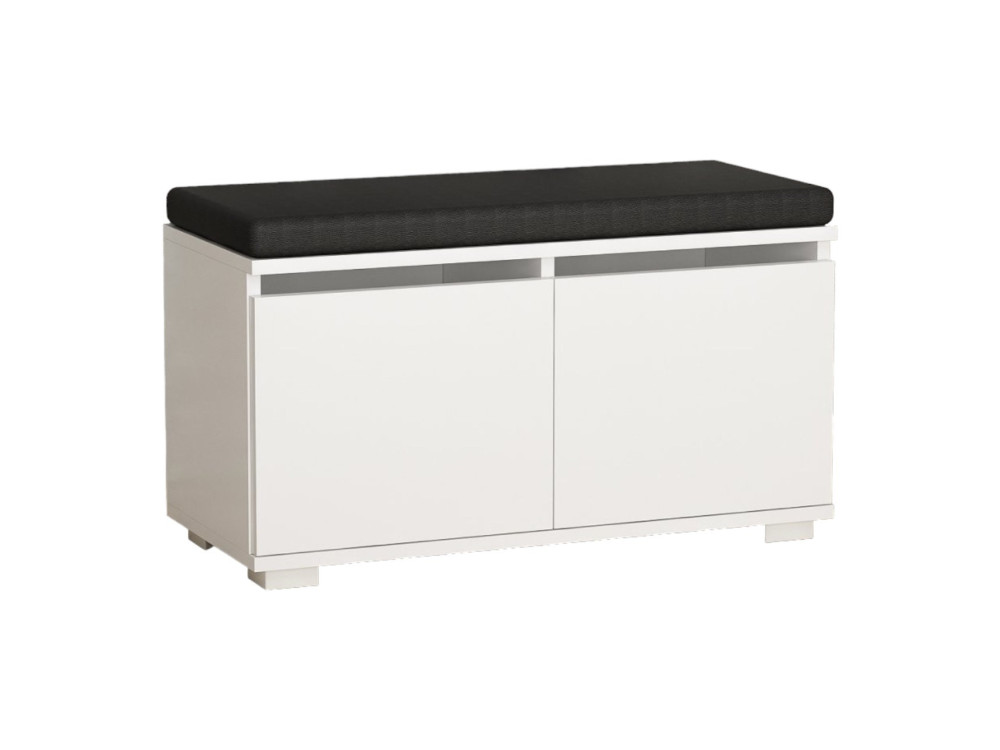 Scarpiera in legno "Drago" - 80 x 35 x 42 cm - Bianco