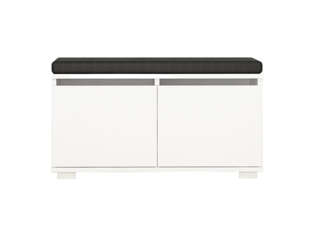 Scarpiera in legno "Drago" - 80 x 35 x 42 cm - Bianco