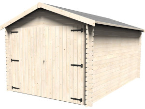 Garage legno Gamache” - 14.24 m² - 2.98 x 4.78 x 2.56 m - 28 mm
