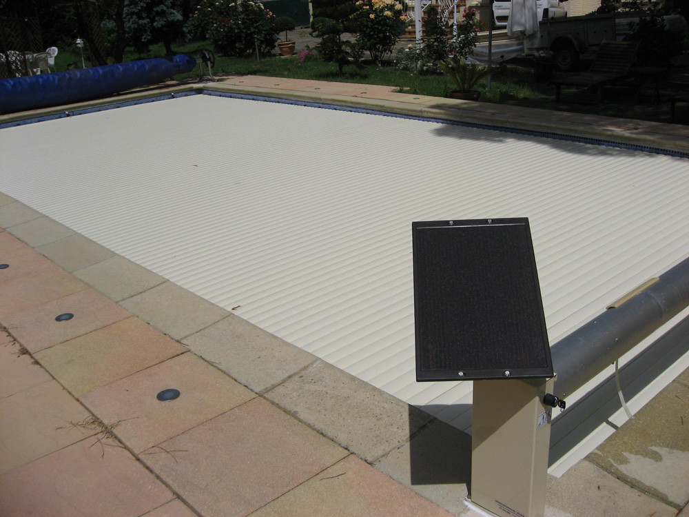 Avvolgibile solare fuori terra "Golden Roll" - 10 x 5 m