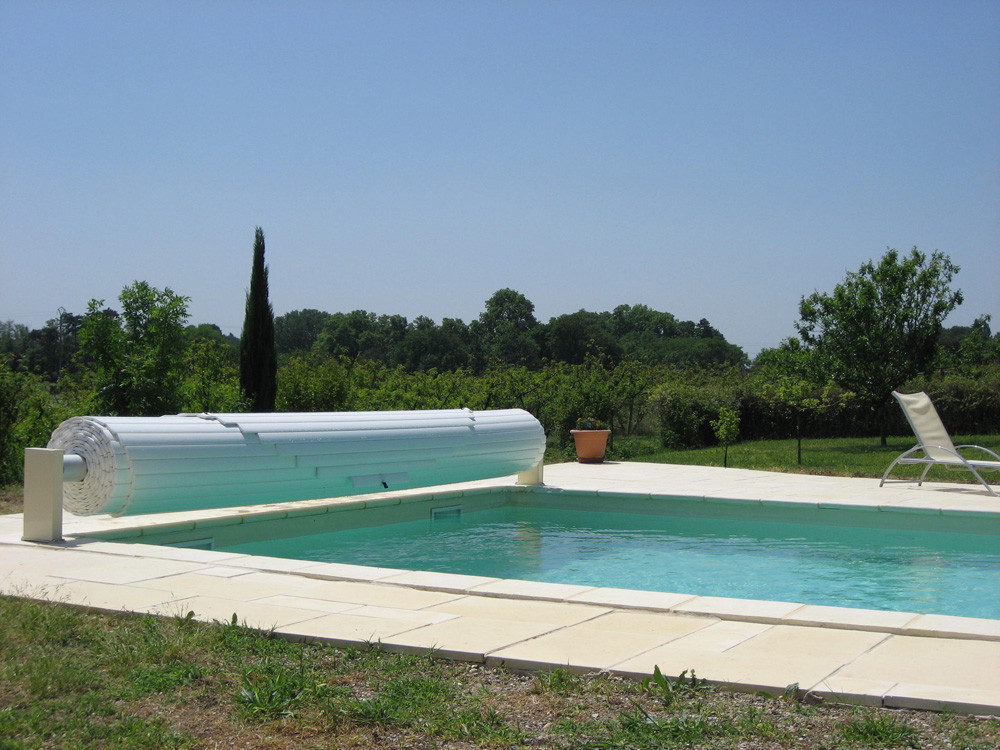 Tapparella fuori terra "Mouv &amp; Roll" per piscina in Florida