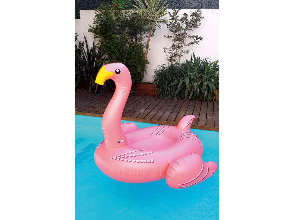 Boa "Giant Pink Flamingo" - 182 x 143 cm - Rosa