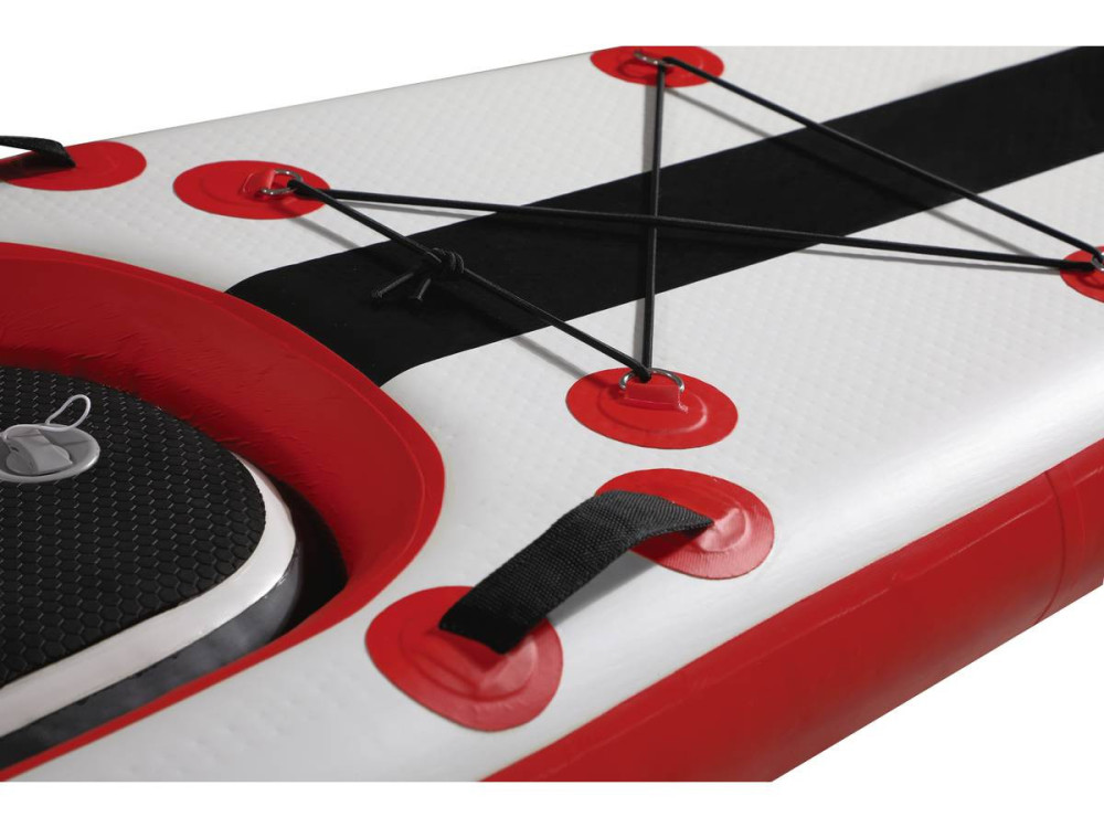 Tavola Stand Up Paddle Gonfiabile "Sup wave K1" - 365 x 76 x 15 cm - Rouge