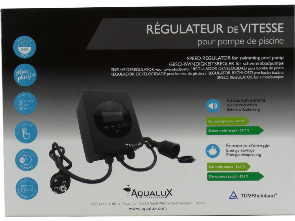 Regolatore di velocità per pompe fino a 1,5 HP monofase